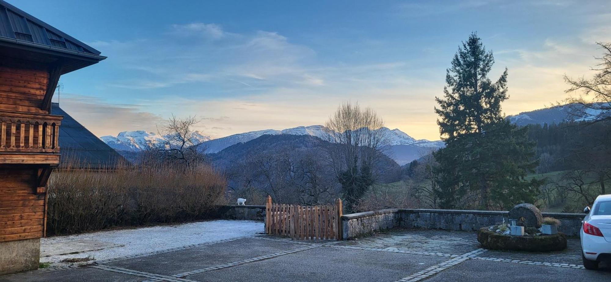 Villa La Belle Des Praz Mieussy Exterior foto